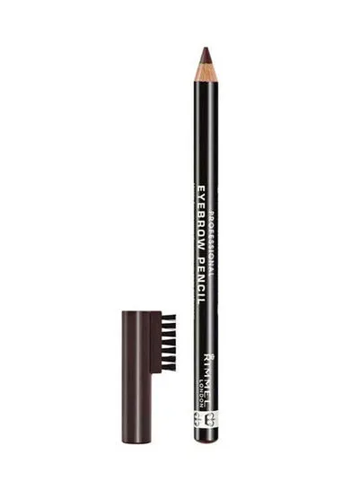 Professional Eyebrow Pencil with Brush Applicator 1.4 Gram 01 Dark Brown - JB-TqW5ct